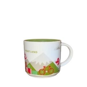 Starbucks You Are Here Portland Ceramic‎ Coffee Cup Mug